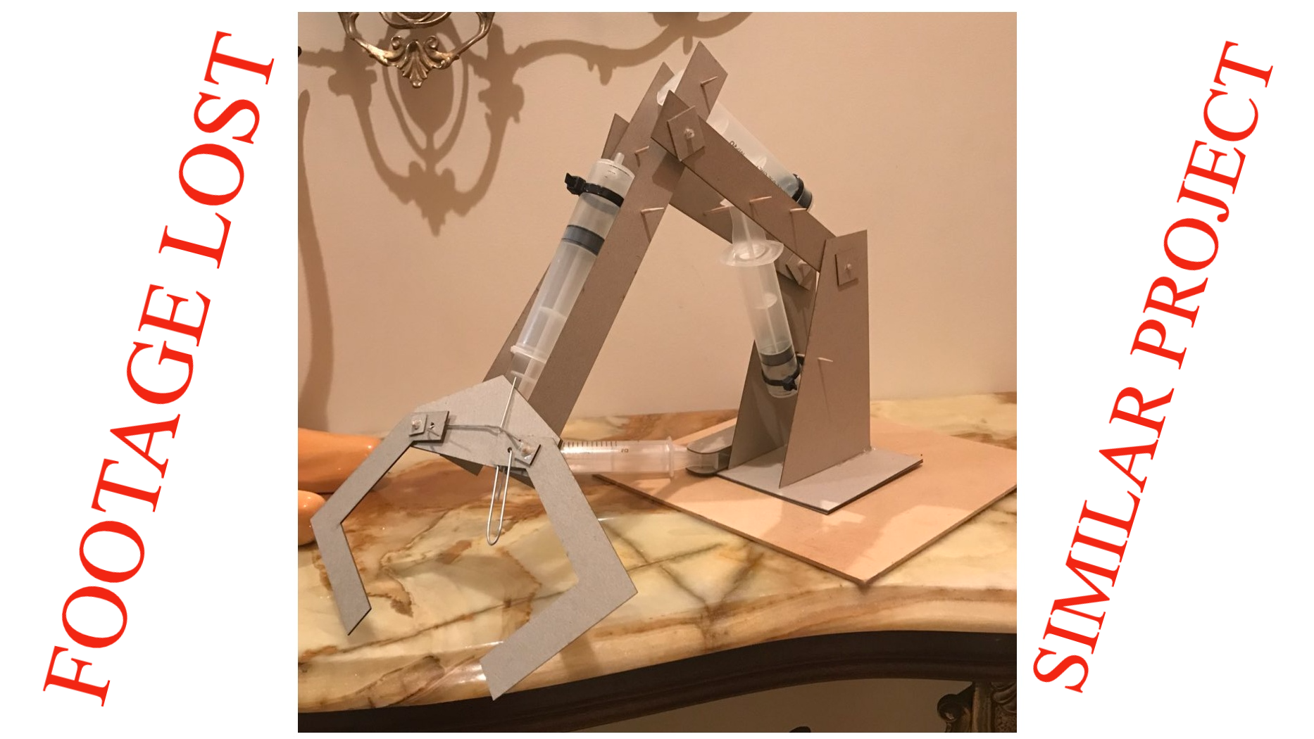 Hydraulic Syringe Claw